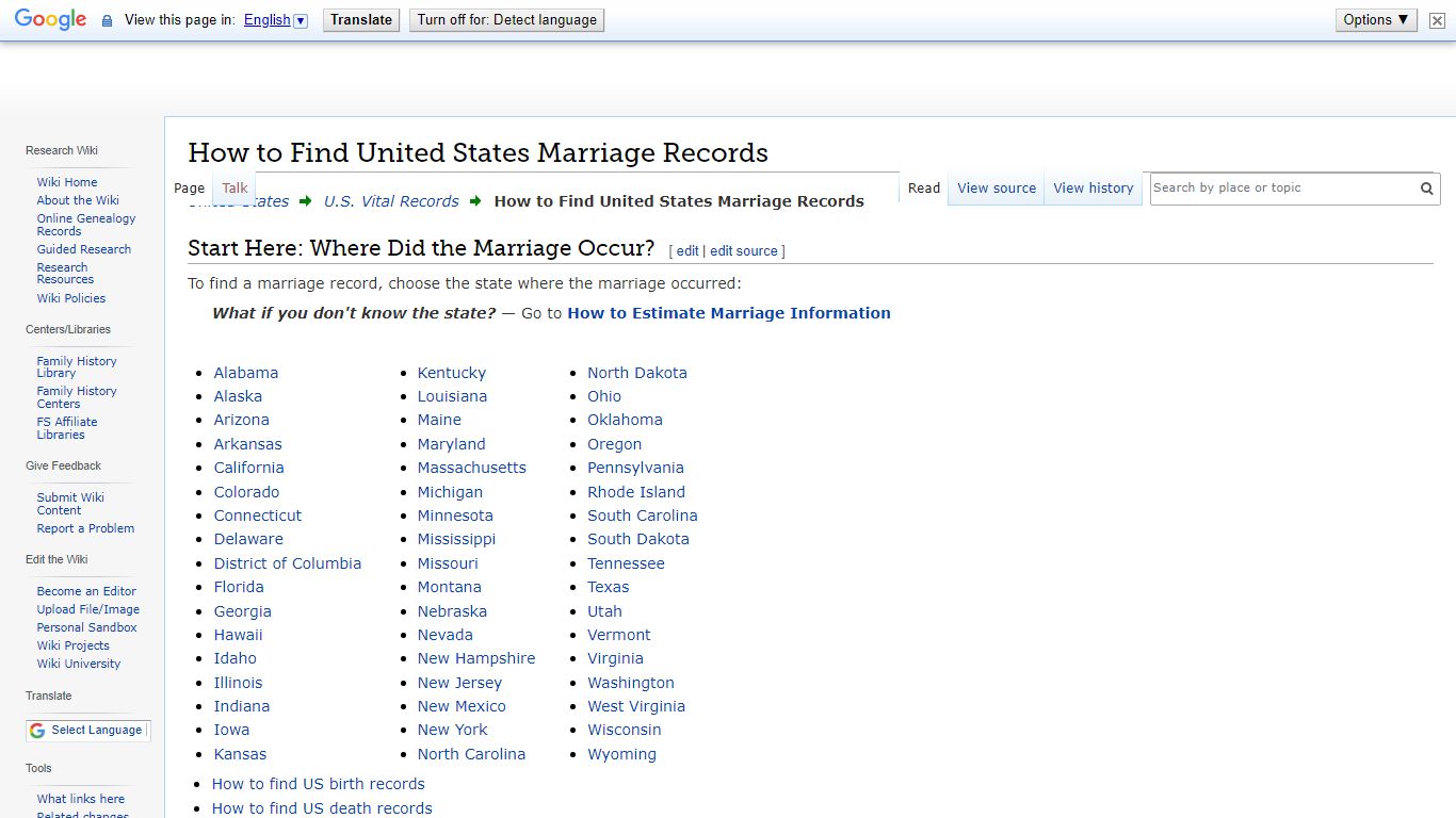 How to Find United States Marriage Records • FamilySearch